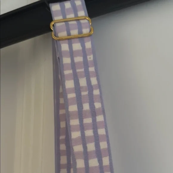 Lilly Pulitzer Purple Gingham Sundress with Lace Detail - Picture 5 of 5